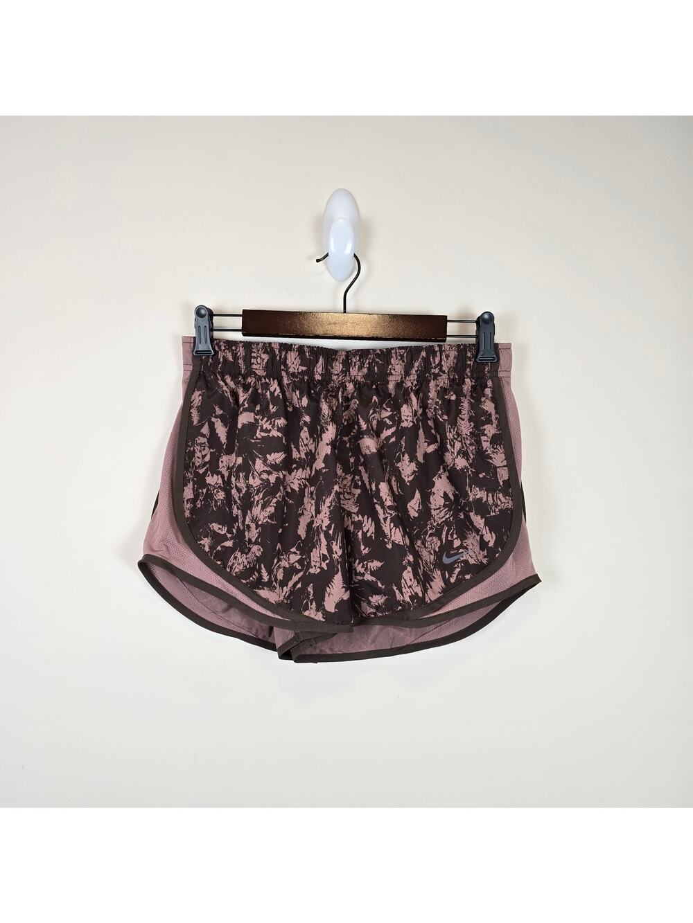 Nike Tempo Brief-Lined Running Shorts Size M Smokey Mauve FZ3482-208